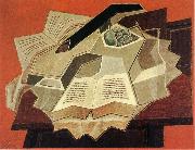 Juan Gris, The book is opened